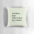 Hyacinth Bucket sitcom comedy humor pillow with bouquet design