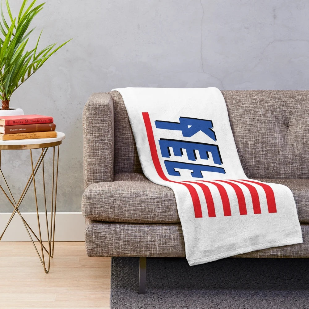 Kel-Tec inspired plush blanket for gun enthusiasts