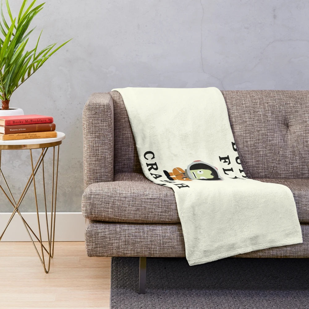 Kerbals Plush Blanket from Kerbal Space Program