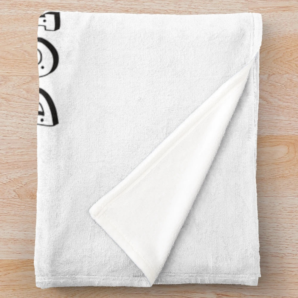 Kerbal Space Program inspired plush blanket with funny "Have No Idea What I'm Doing" design