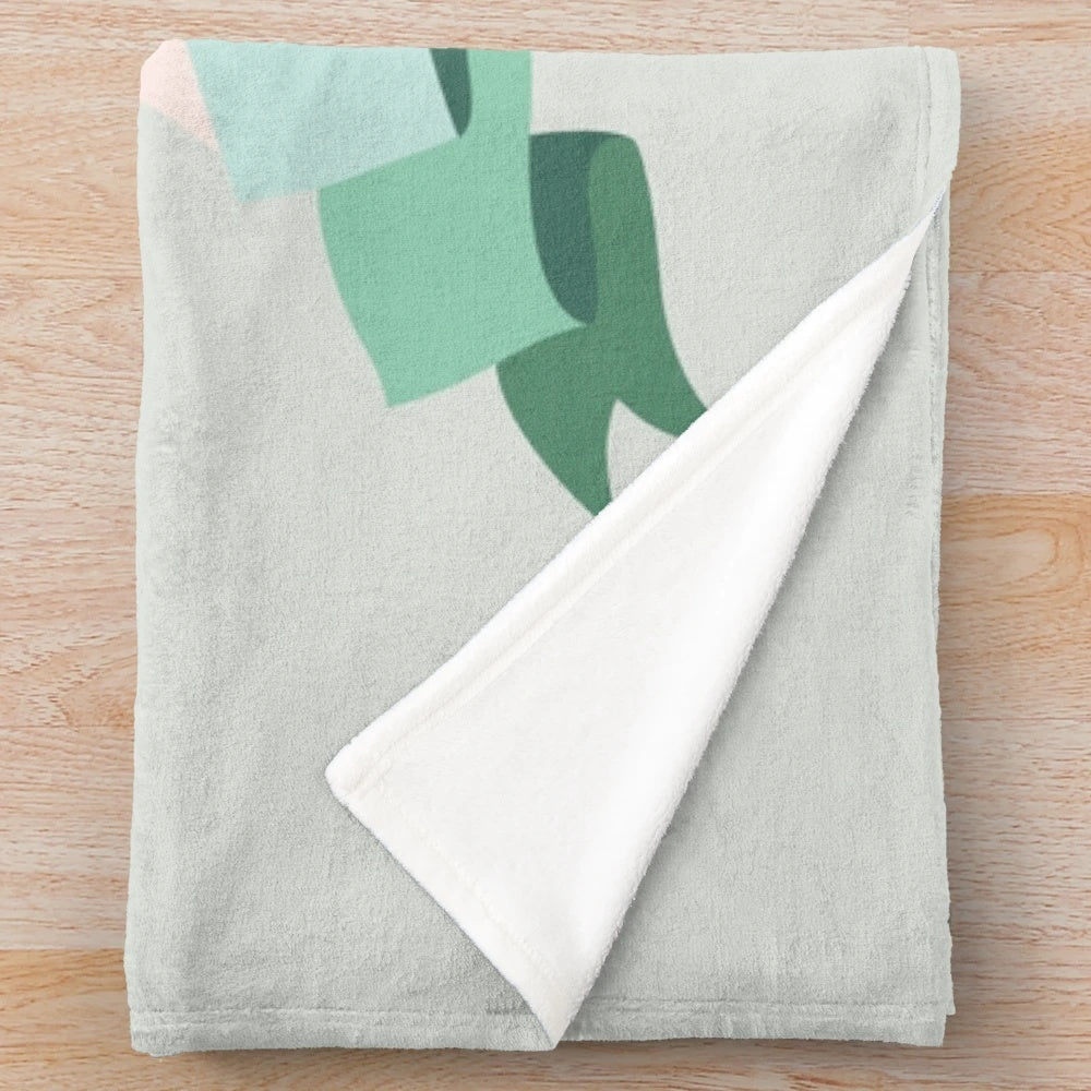 Kermit the Frog-themed plush blanket