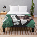 Kermit the Frog inspired plush blanket