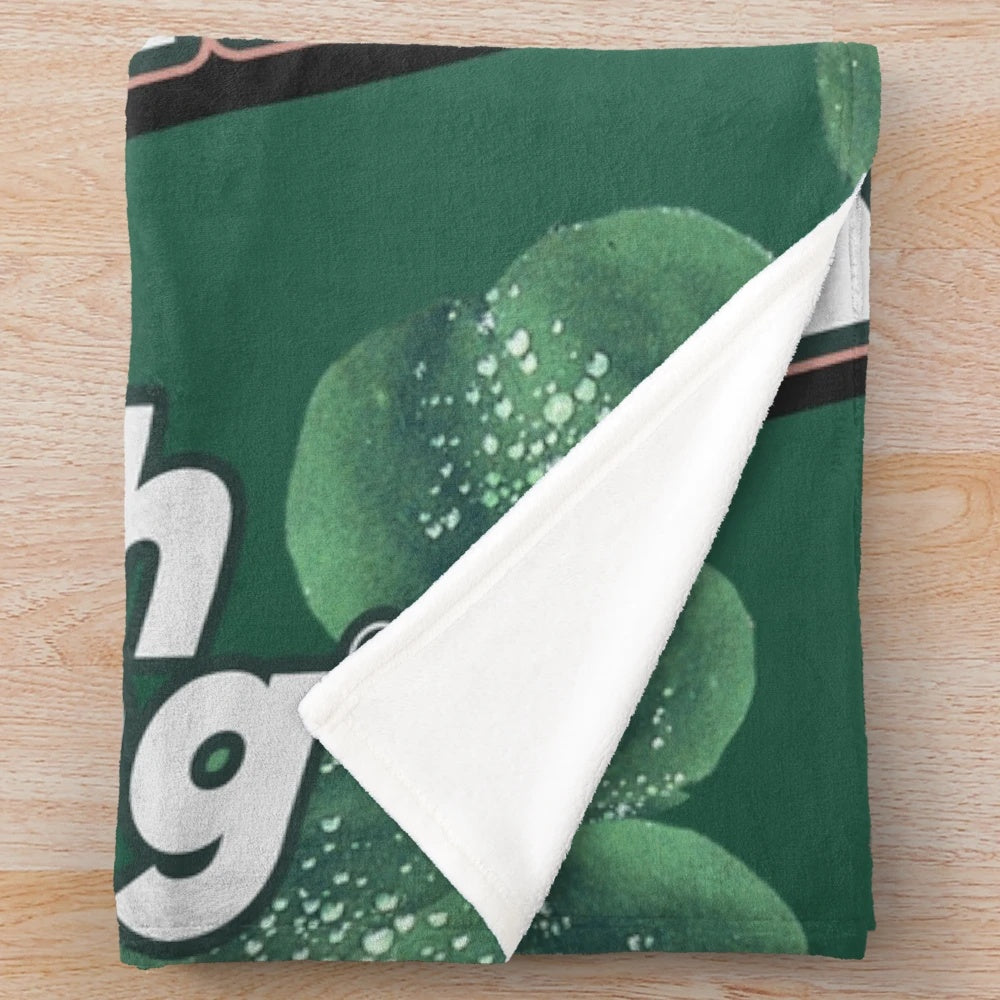 Kermit the Frog inspired plush blanket