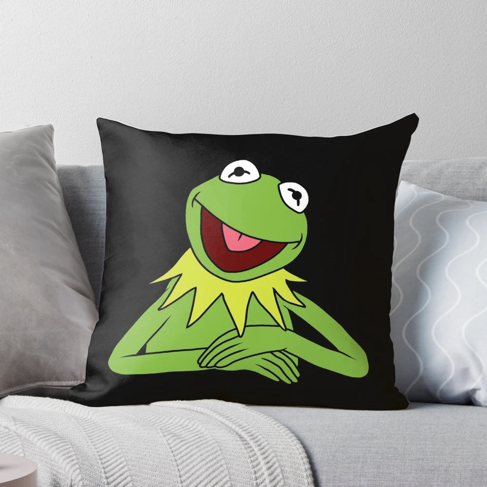Kermit the Frog plush pillow, a nostalgic and charming piece of Muppets memorabilia