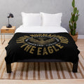 Khabib Nurmagomedov Eagle Plush Blanket