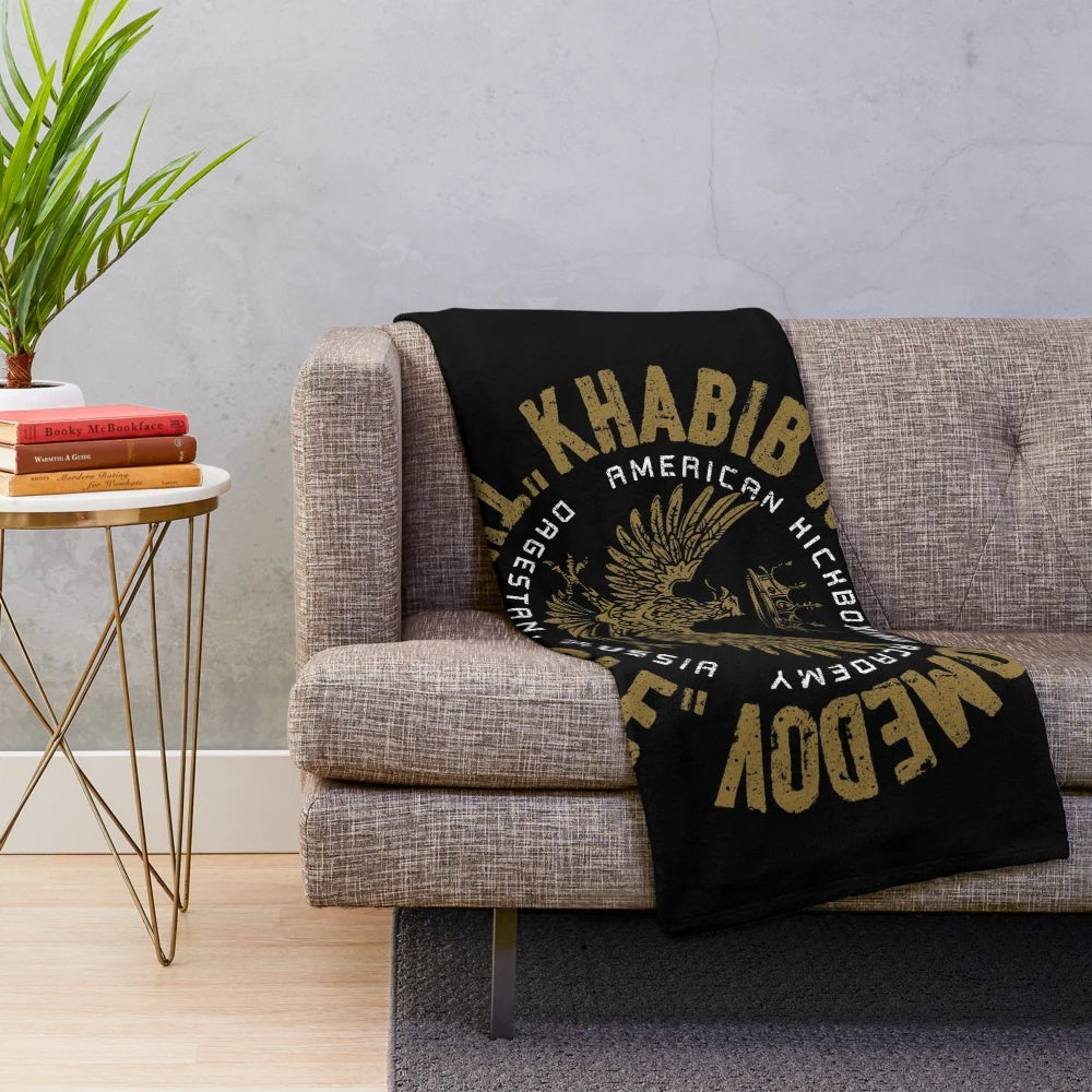 Khabib Nurmagomedov Eagle Plush Blanket