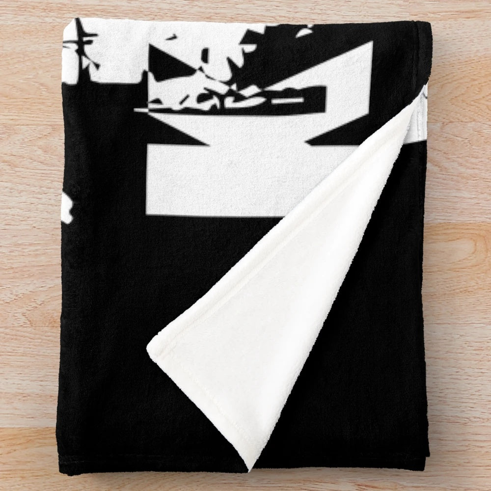Kidd G Inspired Plush Blanket with Singer's Artwork