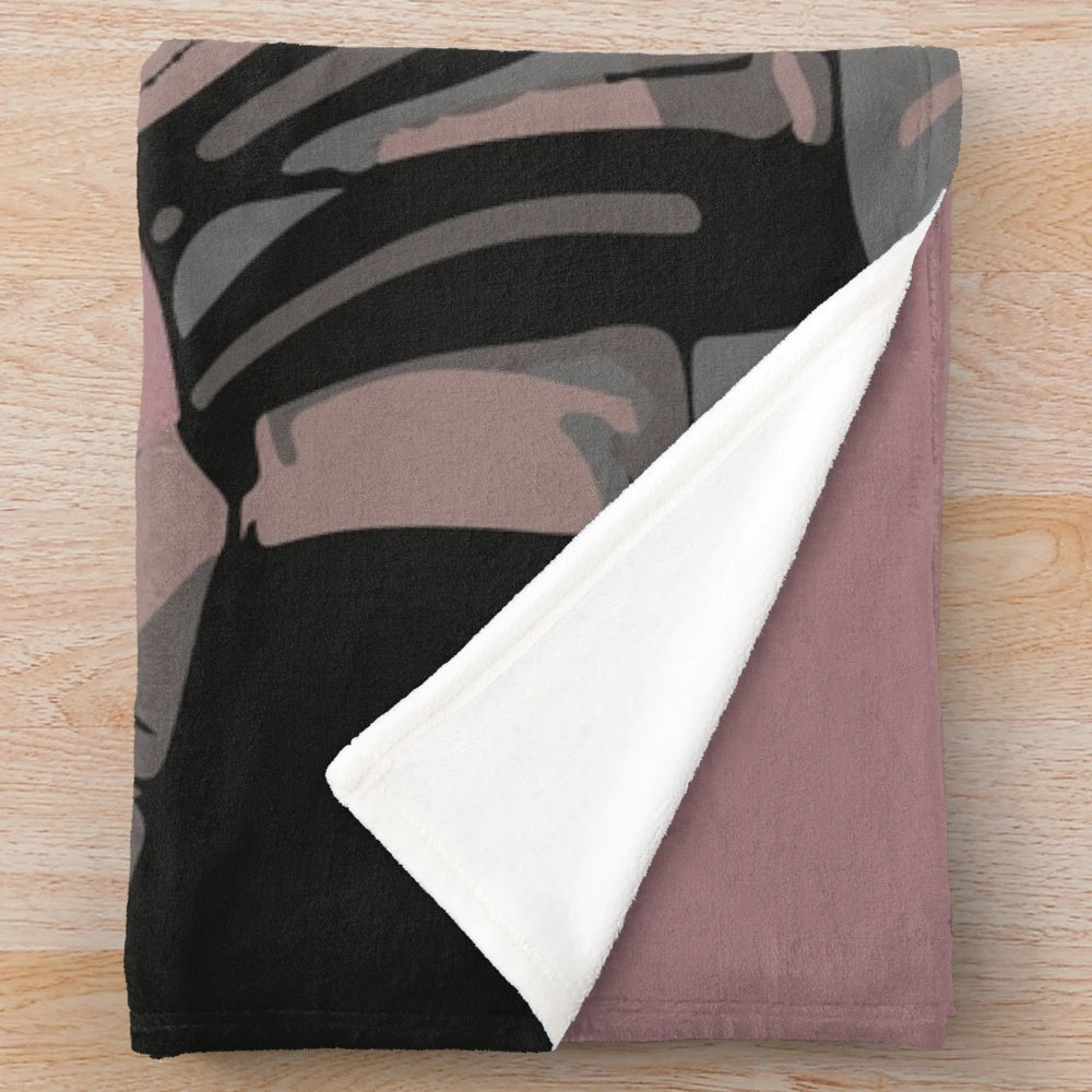 Killing Stalking inspired plush blanket featuring anime boys