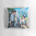Kimi no Na Wa Anime Pillow - Soft and Comfortable Pillow with Cover Image from the Beloved Anime Film
