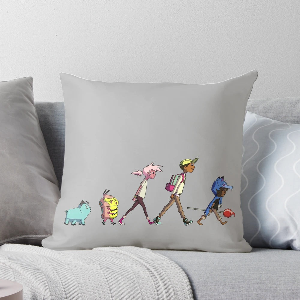 Kipo and the Age of Wonderbeasts Netflix Original Themed Pillow