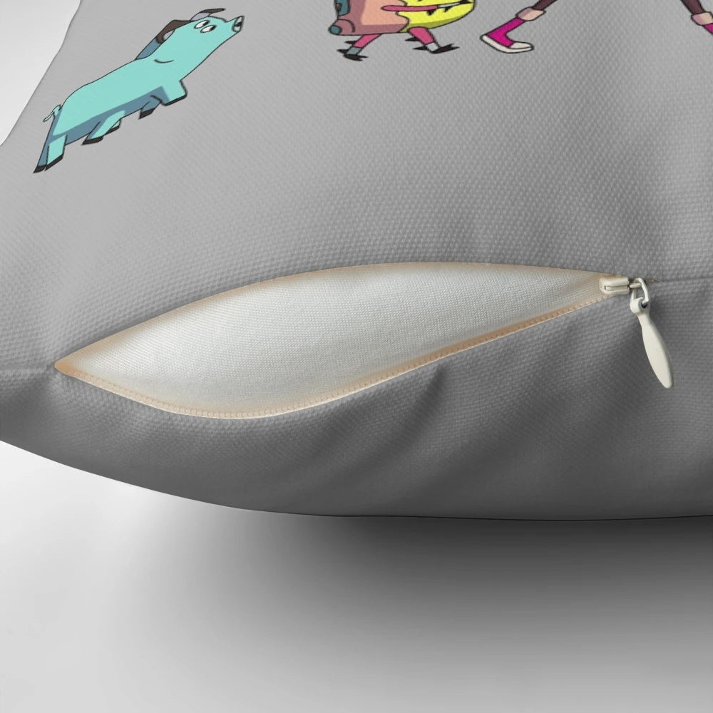 Kipo and the Age of Wonderbeasts Netflix Original Themed Pillow