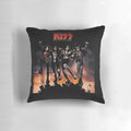 Kiss Destroyer Album Inspired Pillow with Band Logo