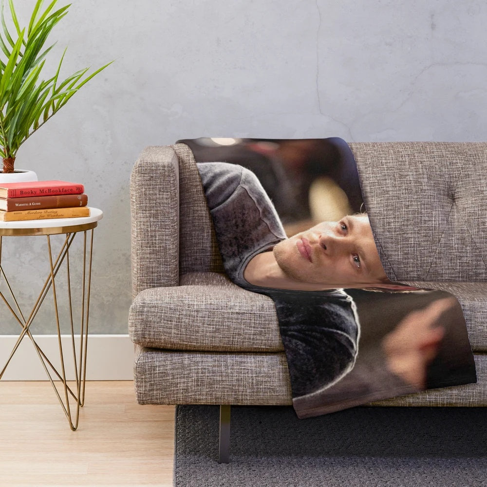 Klaus Mikaelson Plush Blanket - Inspired by The Vampire Diaries TV Series