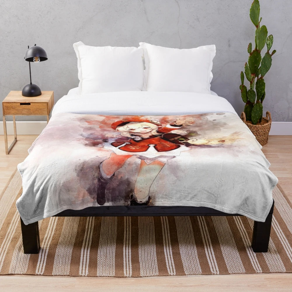 Genshin Impact Klee Plush Blanket