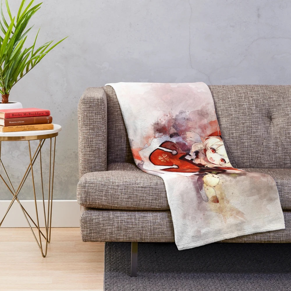 Genshin Impact Klee Plush Blanket