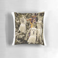 Soft, plush Kobe Bryant-themed pillow with basketball and Lakers graphics
