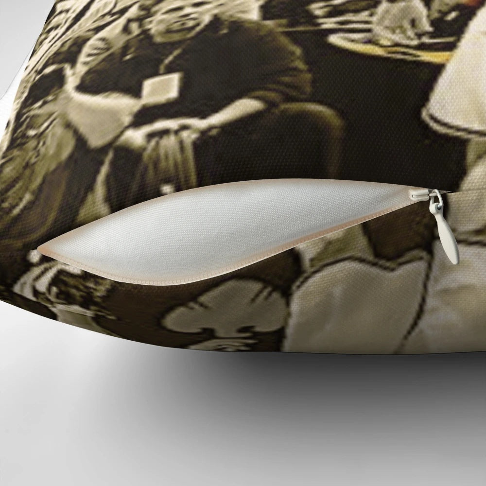 Soft, plush Kobe Bryant-themed pillow with basketball and Lakers graphics