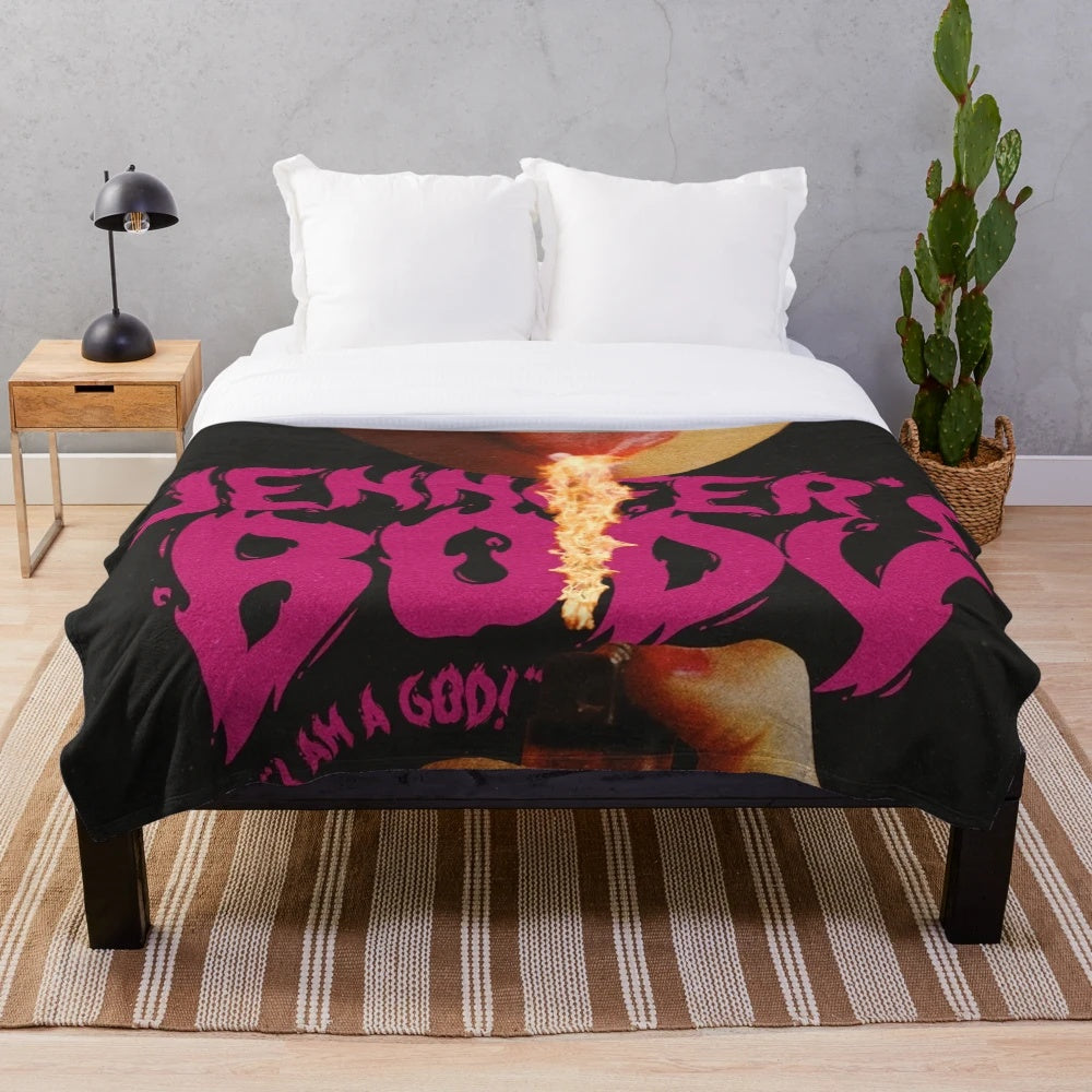 Kobong's Plush Blanket Inspired by the Indie Horror Film "Jennifer's Body