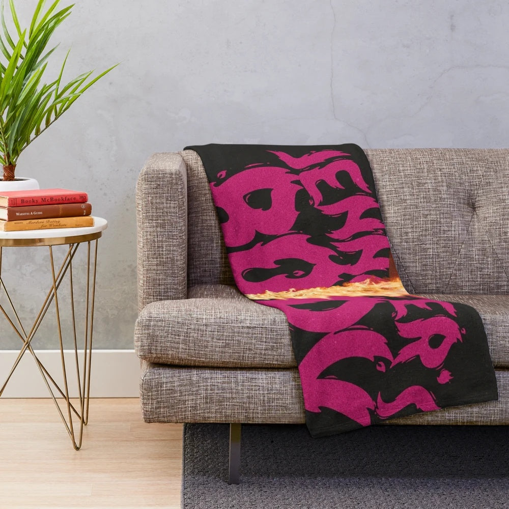 Kobong's Plush Blanket Inspired by the Indie Horror Film "Jennifer's Body
