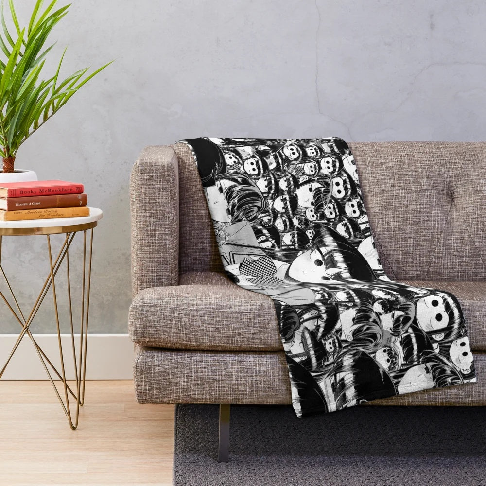 Komi San Plush Blanket with Komi Shouko Anime Character