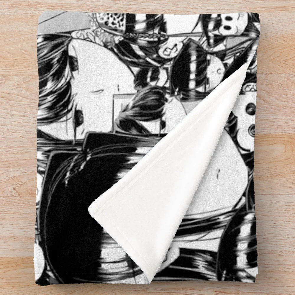 Komi San Plush Blanket with Komi Shouko Anime Character