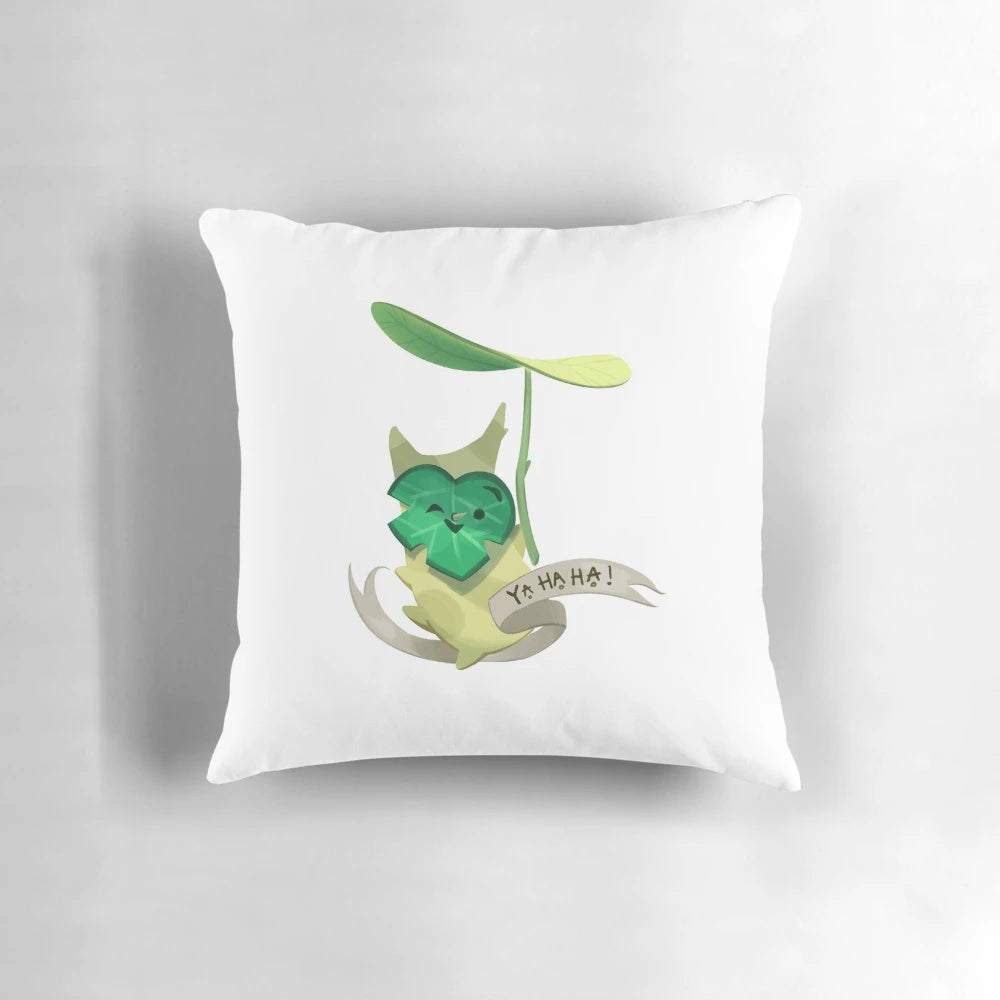 Soft, plush Korok pillow from The Legend of Zelda: Breath of the Wild