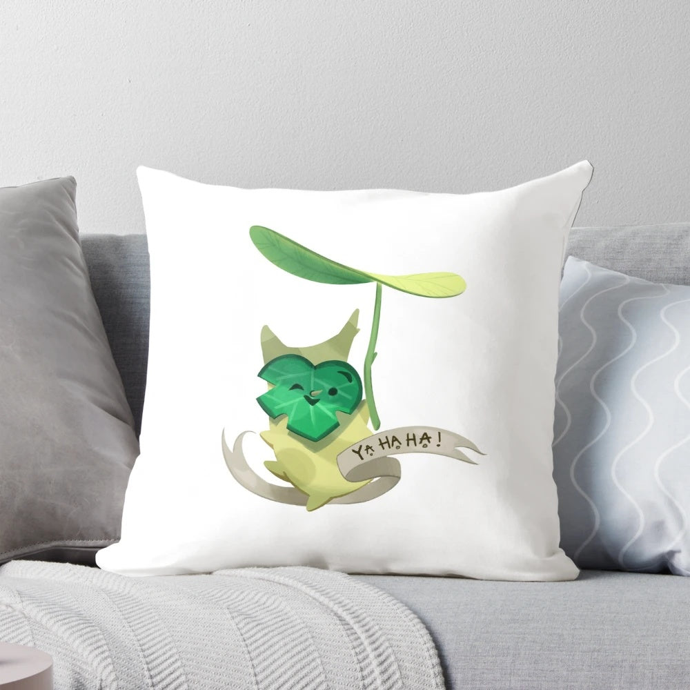 Soft, plush Korok pillow from The Legend of Zelda: Breath of the Wild
