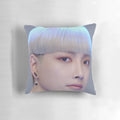 ATEEZ Hongjoong bowl cut meme pillow