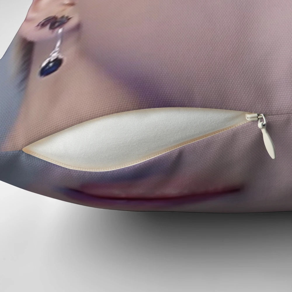 ATEEZ Hongjoong bowl cut meme pillow