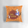 Krusty the Clown's Proletarian Parasite Pillow with worker and parasite characters