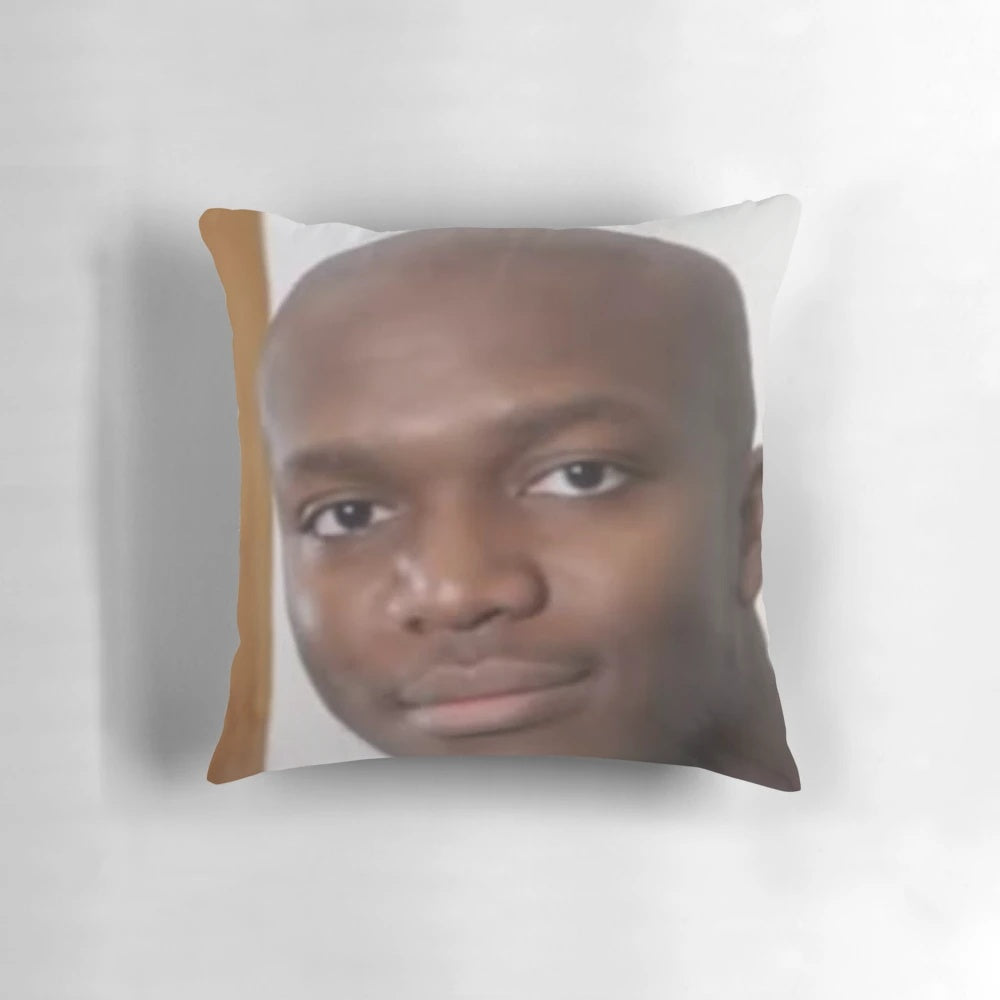 KSI large face pillow with a humorous and meme-worthy design