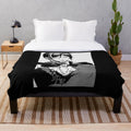Black butler plush blanket featuring characters from the popular anime series