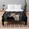 Kurumi Tokisaki inspired plush blanket with date a live character design
