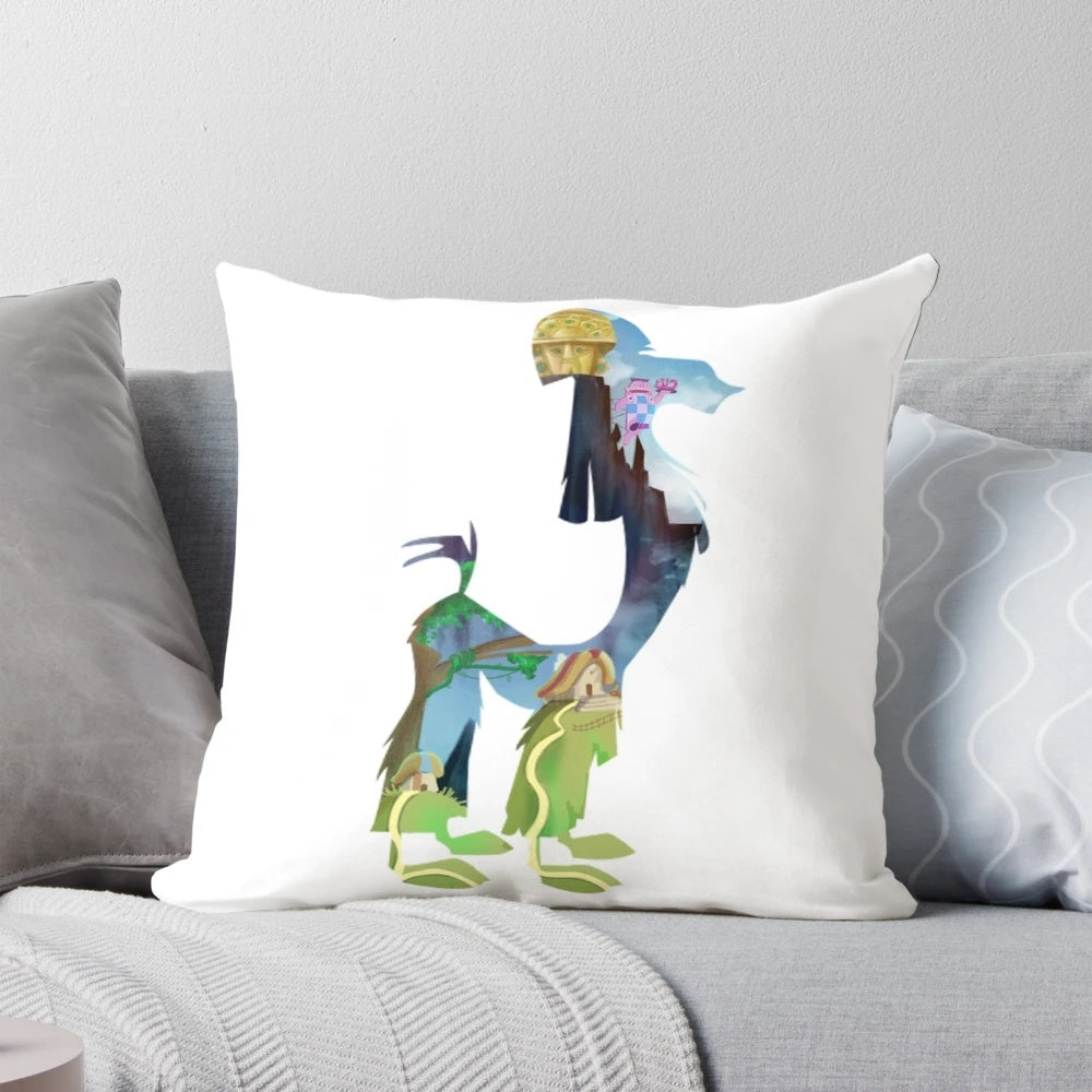 Kuzco the Llama Pillow from The Emperor's New Groove Cartoon