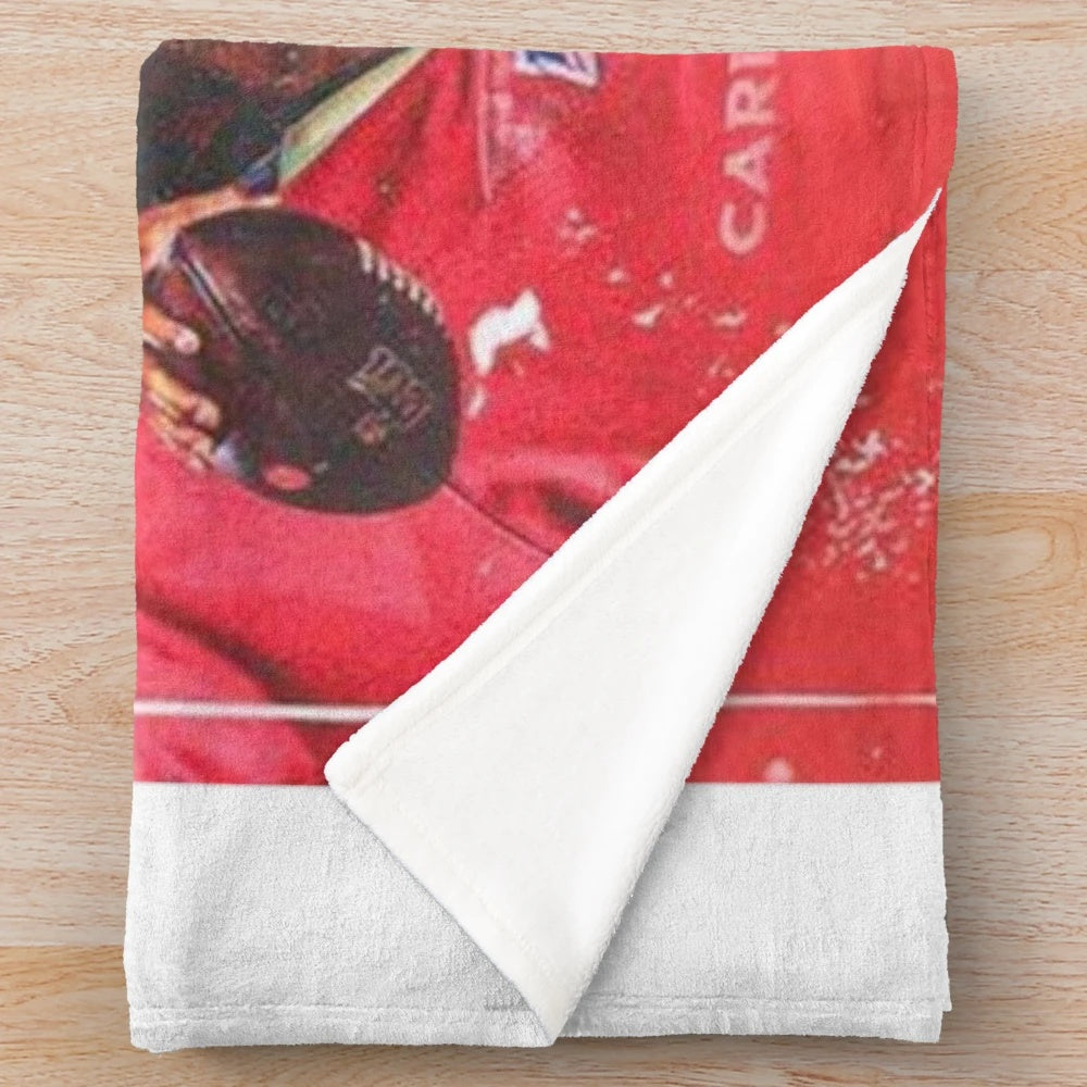 Kyler Murray inspired plush blanket for football fans
