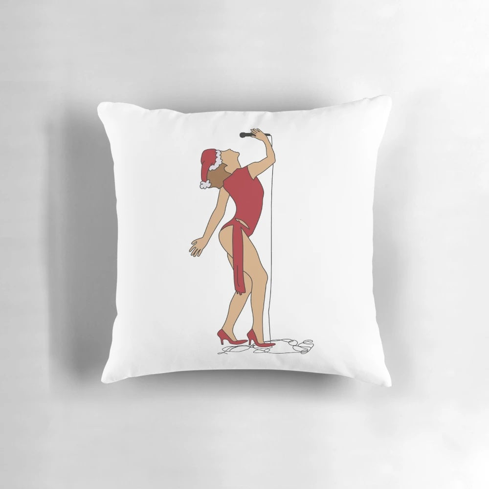 Kylie Minogue Christmas Fever Retro Disco Pillow