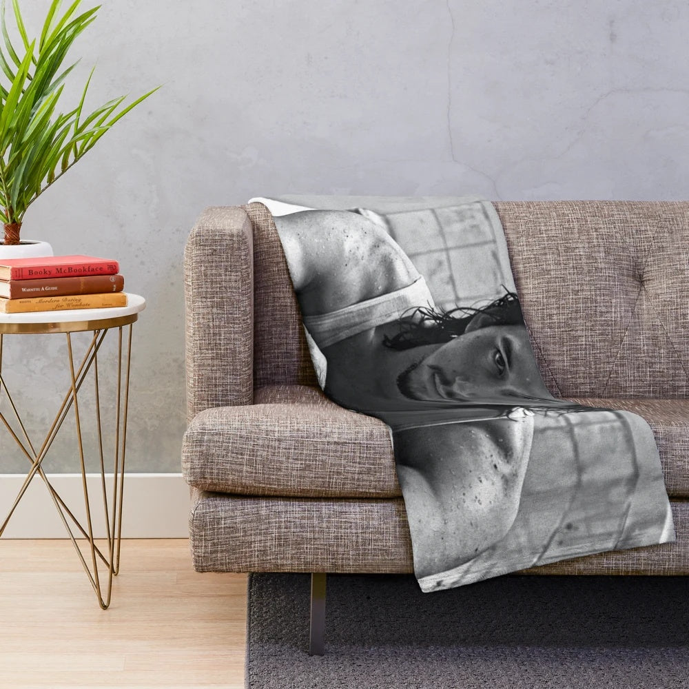 Adam Driver Kylo Ren Inspired Plush Blanket