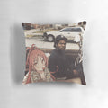 Kyoko Sakura from Puella Magi Madoka Magica anime featured on a high-quality pillow