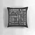 Lacrosse and lax player slang terminology pillow