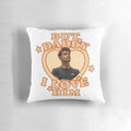 Lando Norris Formula One racing driver's "But Daddy I Love Him" themed decorative pillow