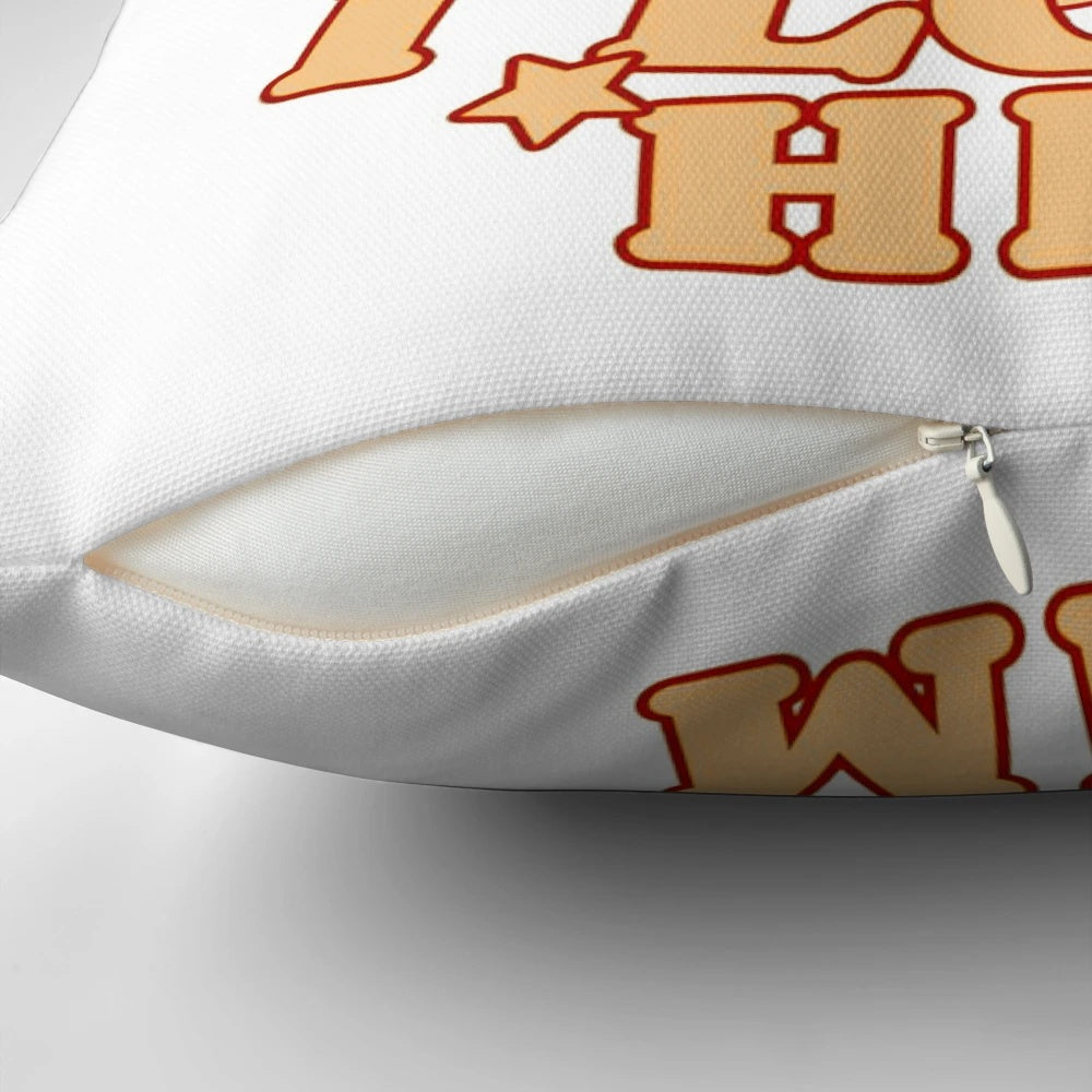 Lando Norris Formula One racing driver's "But Daddy I Love Him" themed decorative pillow