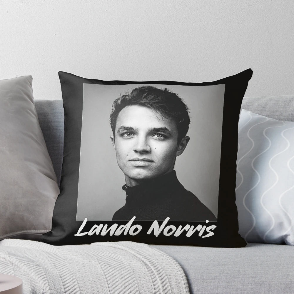 Lando Norris Formula 1 Pillow, featuring the popular F1 driver