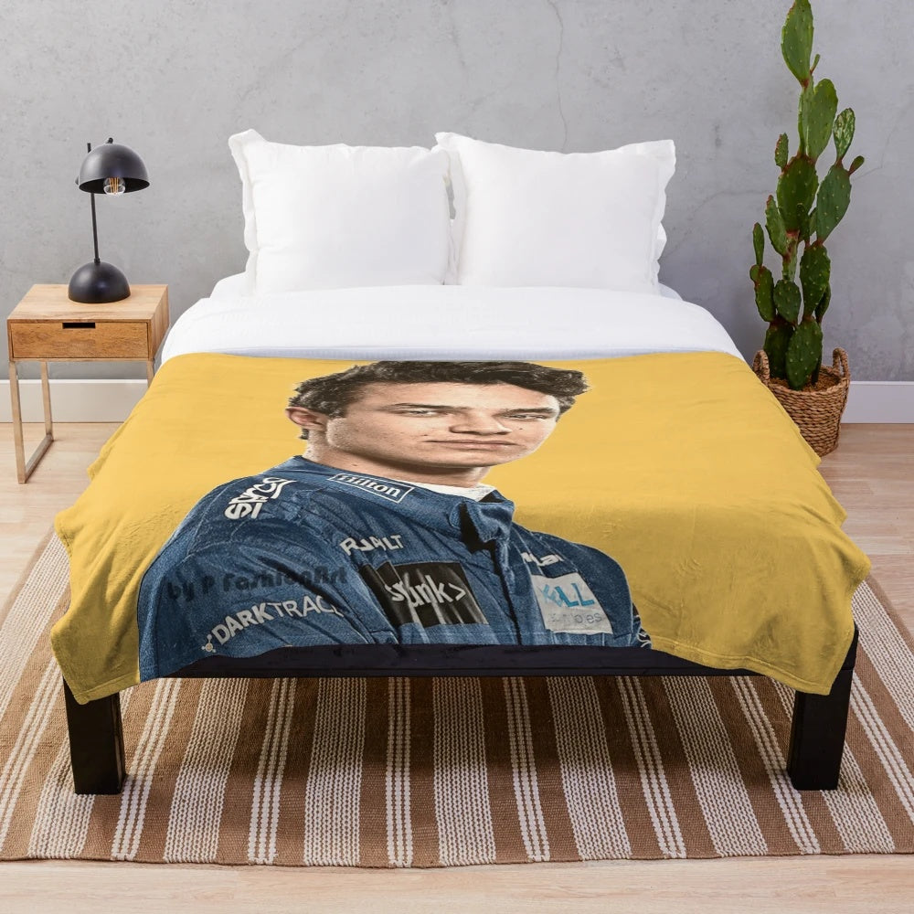 Lando Norris Plush Blanket