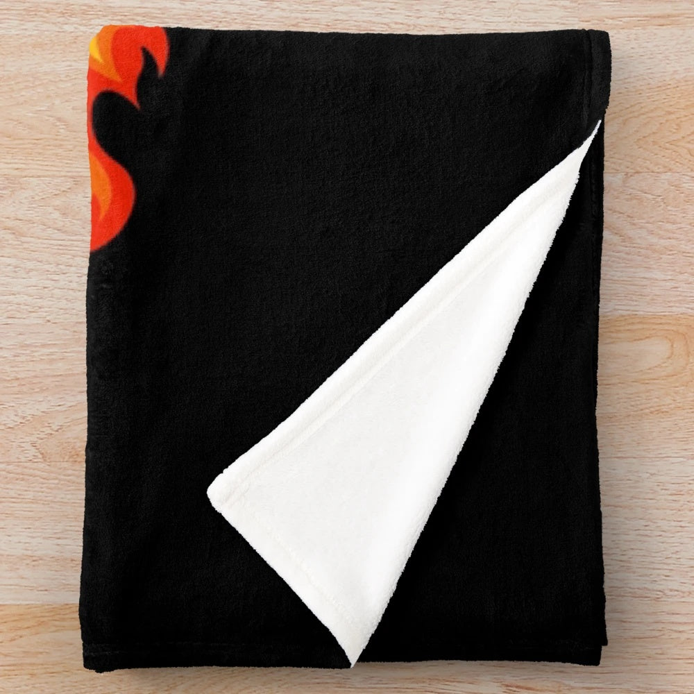 Funny landscaper and groundskeeper themed plush blanket with cool graphic design