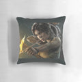 Lara Croft Tomb Raider pillow with game character design