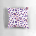 Large white blood cell pattern pillow with microscopic view of leukocytes
