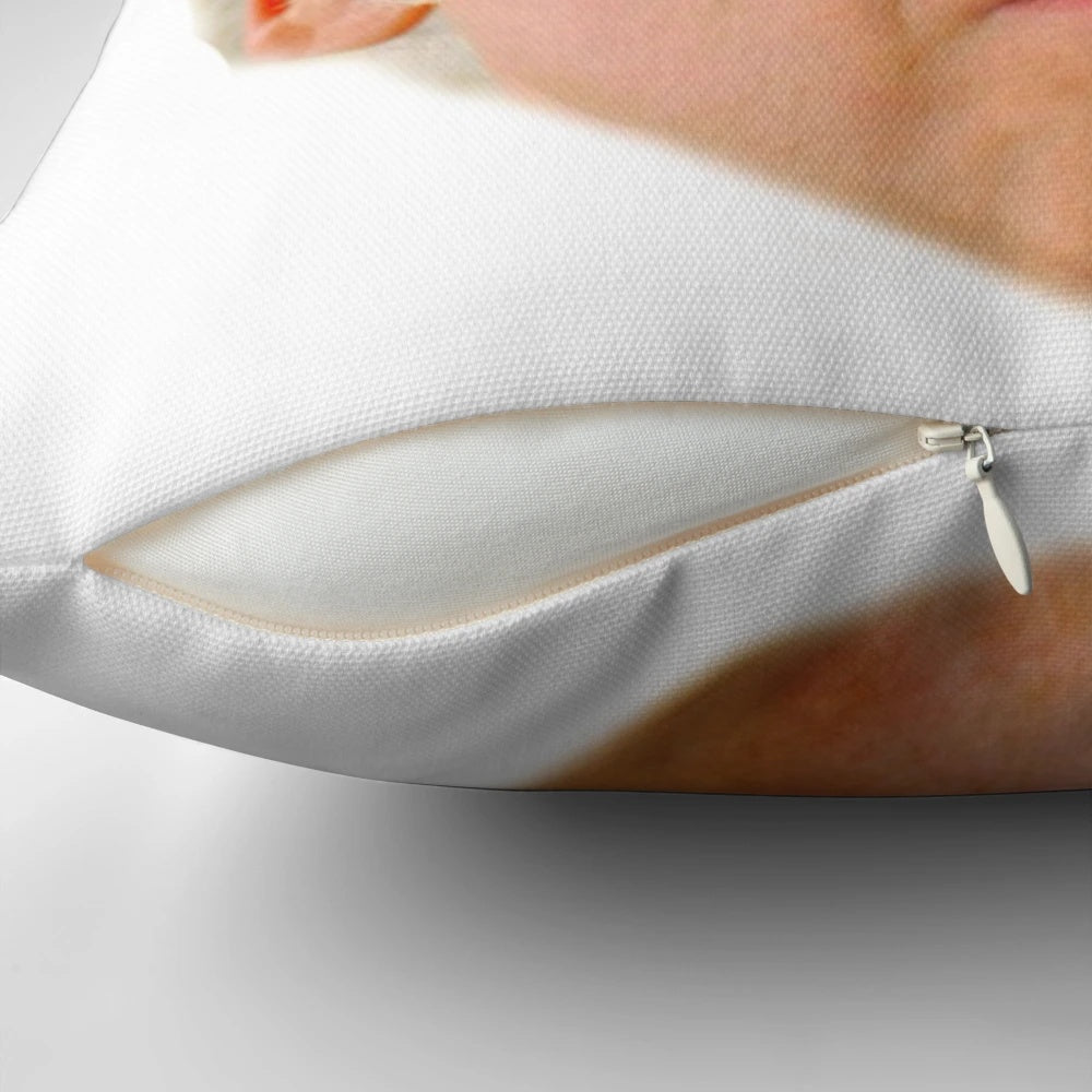 Larry David Pillow featuring the iconic Curb Your Enthusiasm star