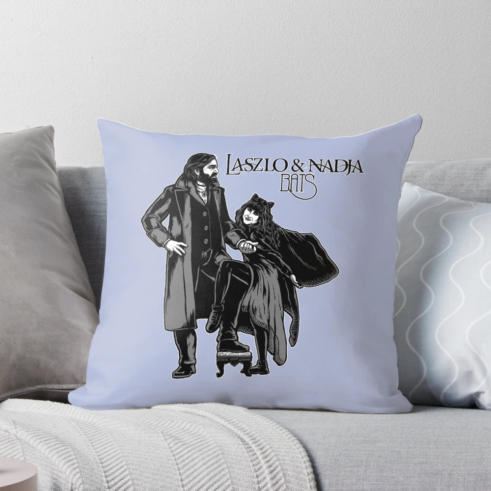 Laszlo Cravensworth Vampire Pillow featuring the character from the TV series What We Do in the Shadows