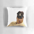 Latrice Royale Pillow featuring the iconic "Get those nuts away from my face" catchphrase from RuPaul's Drag Race