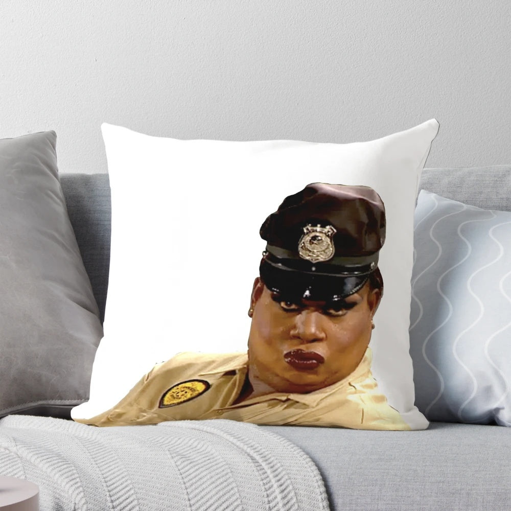 Latrice Royale Pillow featuring the iconic "Get those nuts away from my face" catchphrase from RuPaul's Drag Race
